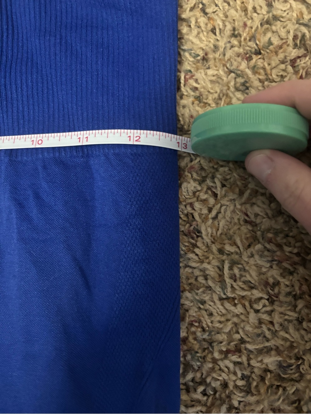 Women's Unbranded Royal Blue Seamless High-Waisted Leggings - Picture 4 of 5